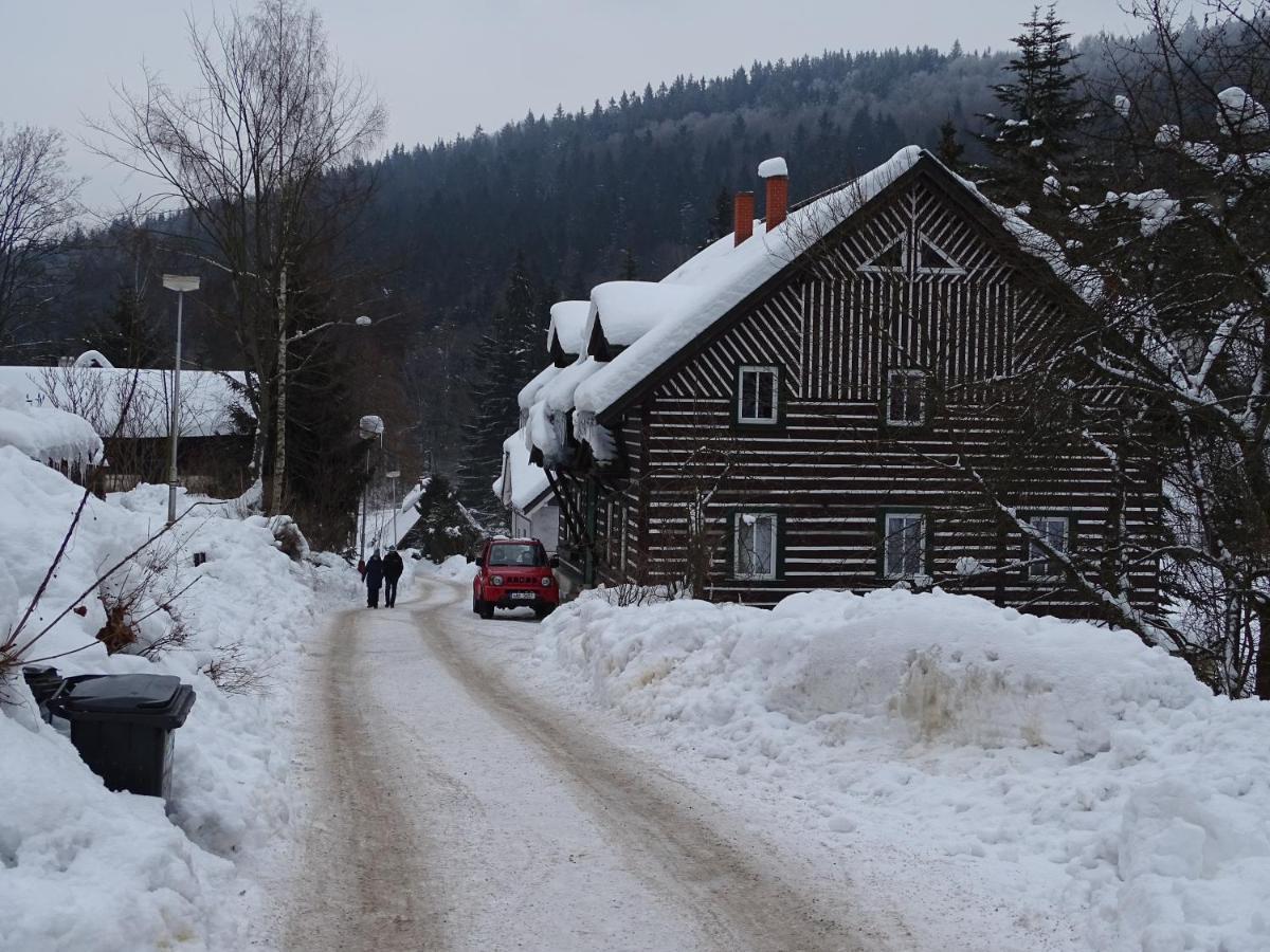 Penzion Zelene Udoli Янське Лазне Экстерьер фото
