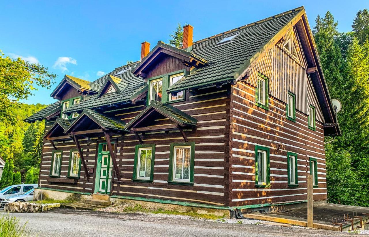 Penzion Zelene Udoli Янське Лазне Экстерьер фото