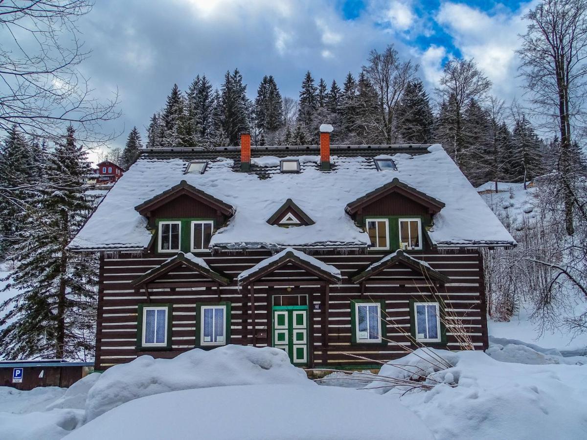 Penzion Zelene Udoli Янське Лазне Экстерьер фото